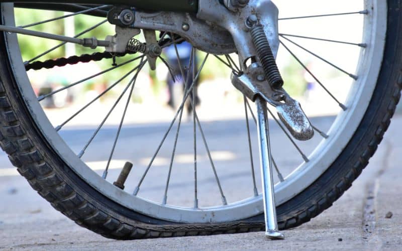 do bike tires lose air over time