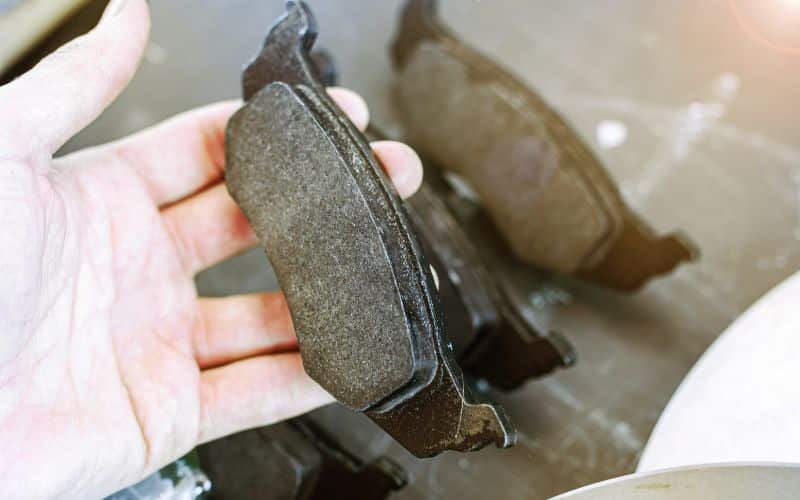 Oil on Brake Pads