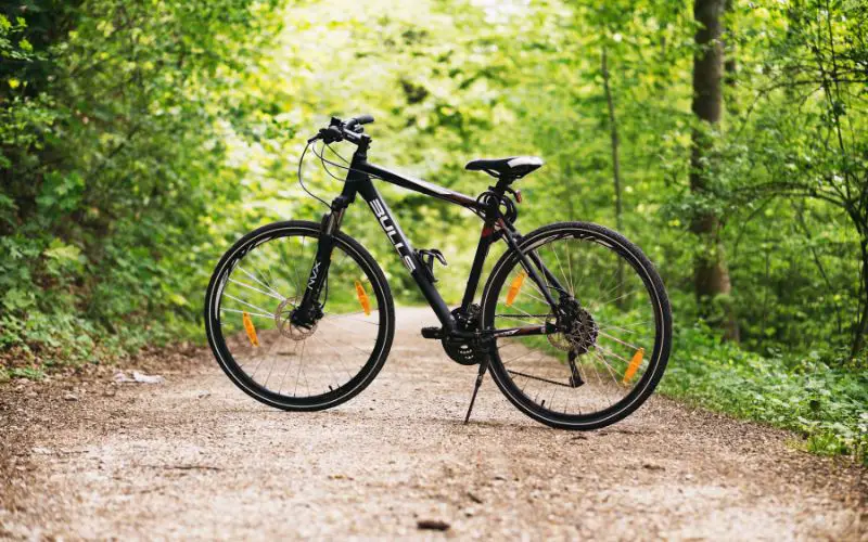 Road Bike on Gravel