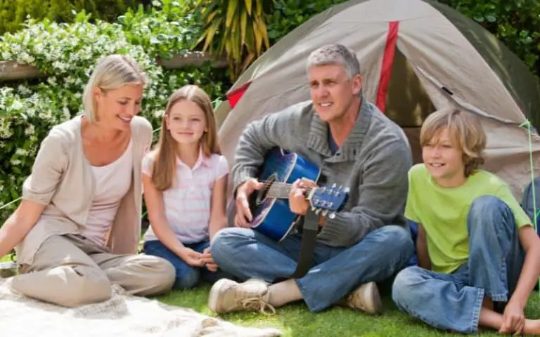 Camping in the Garden